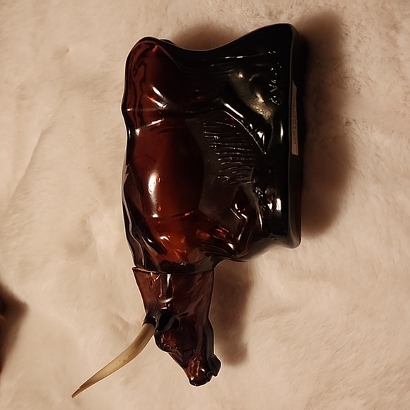 VINTAGE AVON DECANTER LONGHORN BULL. - Picture 4 of 8